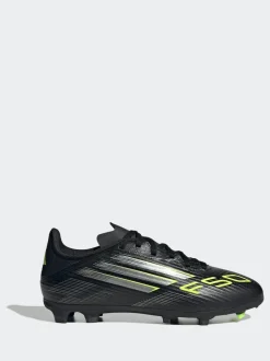 adidas Black/Grey Kids F50 League Firm/Multi Ground Boots Clearance