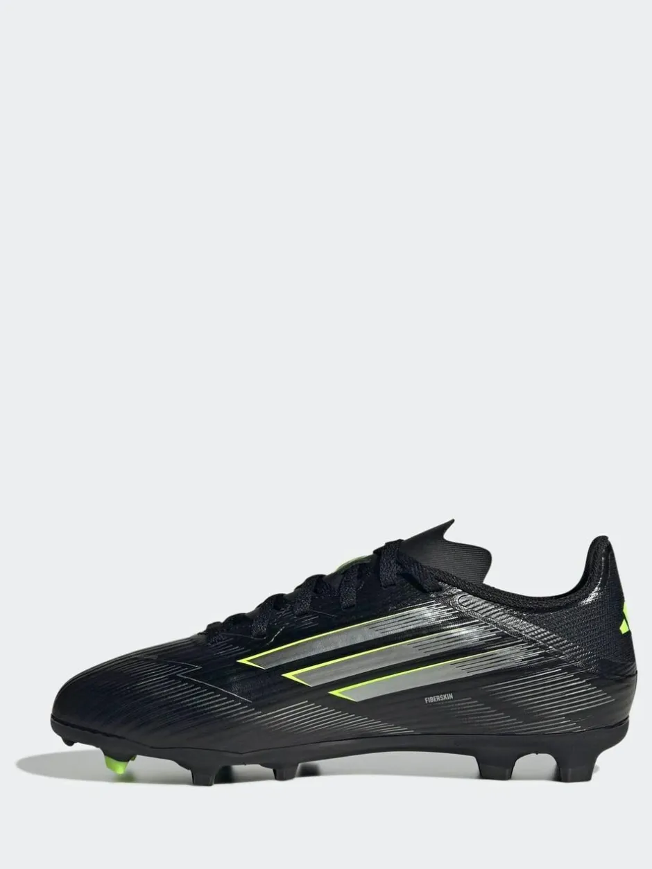 adidas Black/Grey Kids F50 League Firm/Multi Ground Boots Clearance