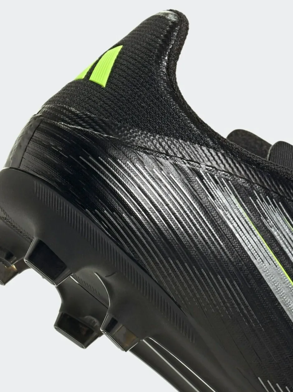 adidas Black/Grey Kids F50 League Firm/Multi Ground Boots Clearance