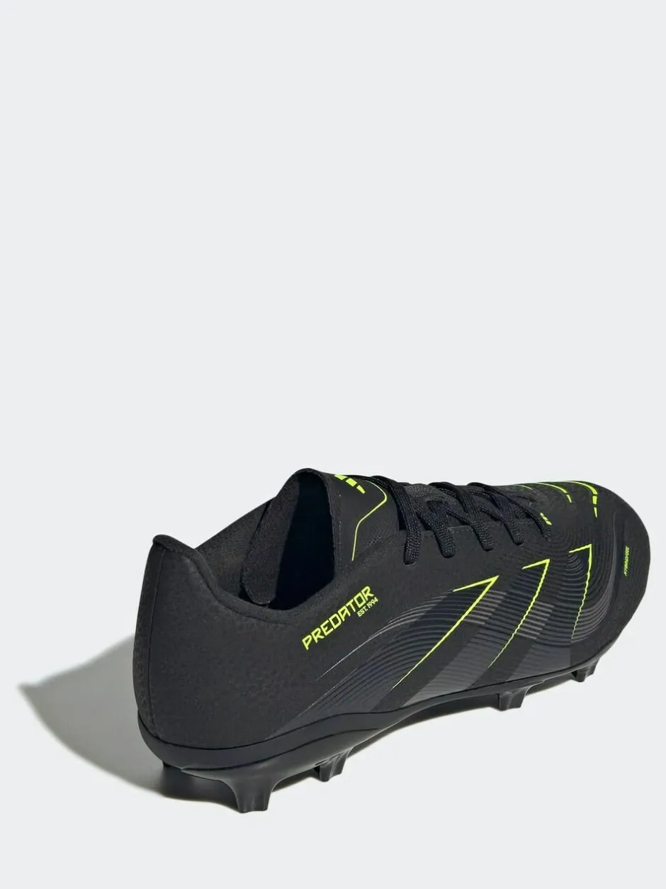 adidas Black/Grey Kids Predator League Firm/Multi Ground Boots New