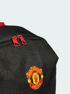 adidas Black/Red Manchester United Backpack Discount