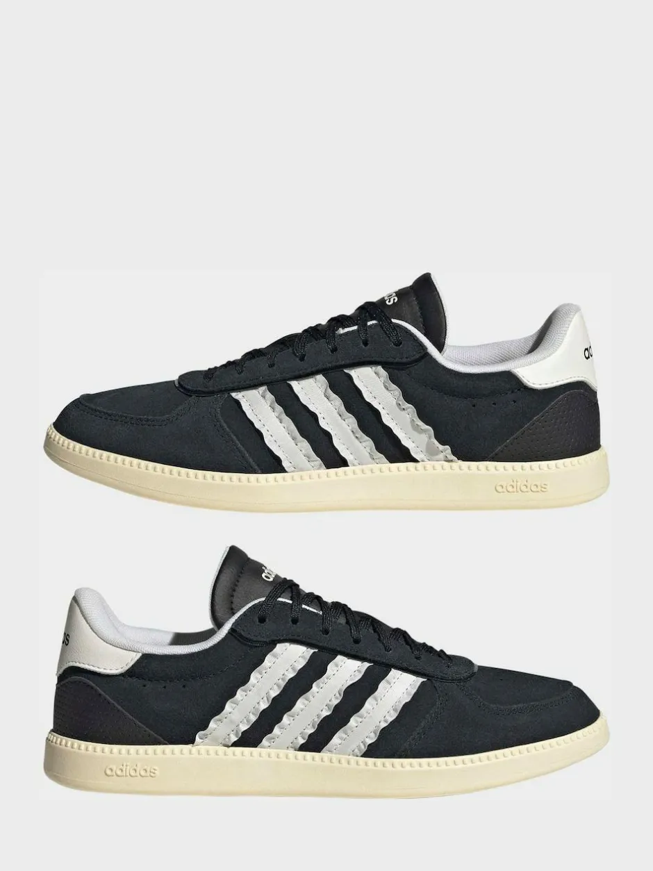 adidas Black/White Breaknet Sleek Trainers Discount