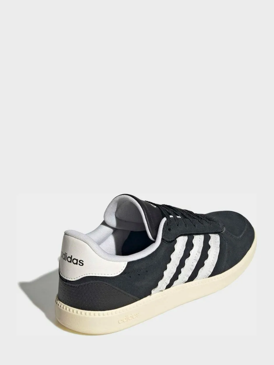 adidas Black/White Breaknet Sleek Trainers Discount