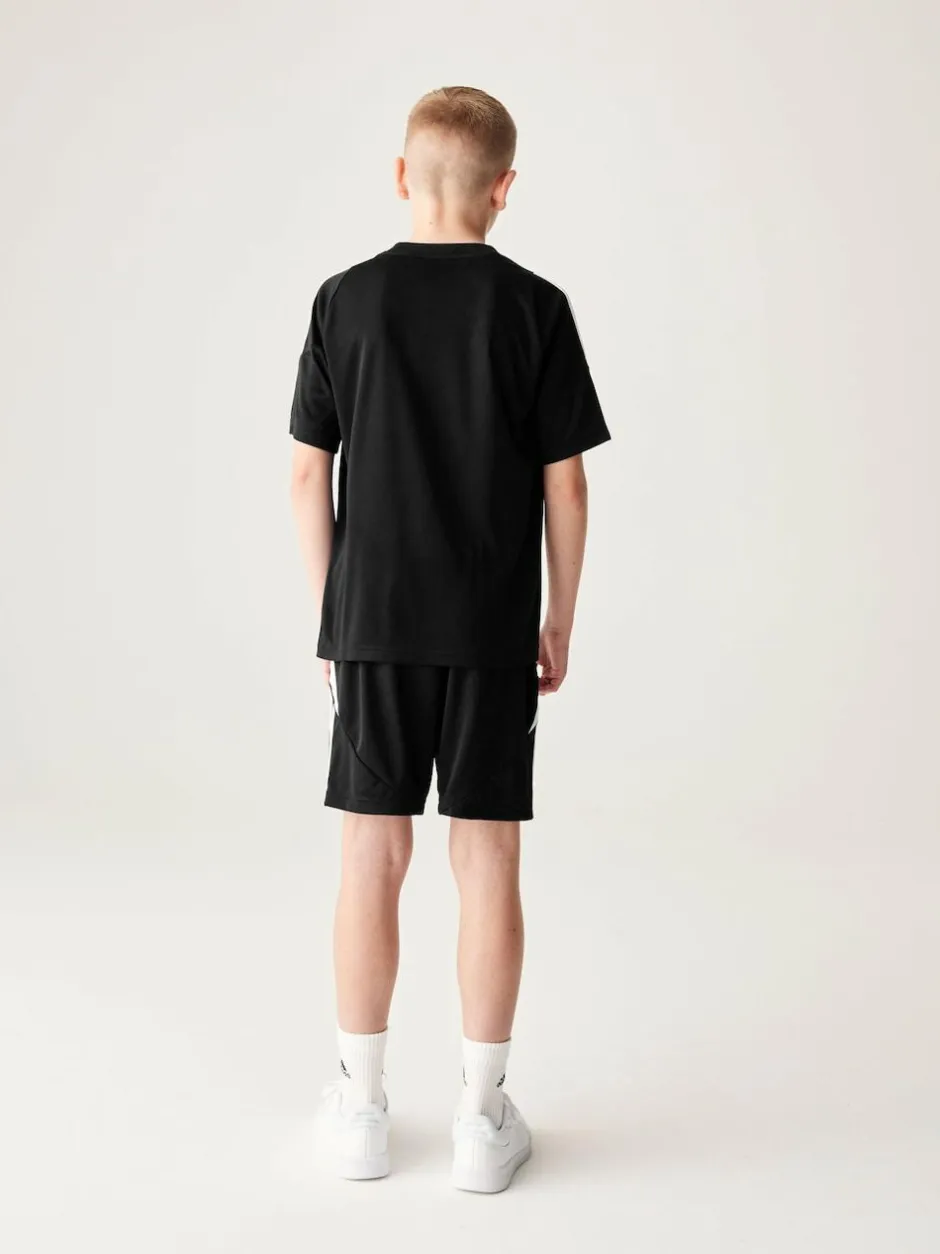 adidas Black/White Tiro 24 Kids Shorts Online