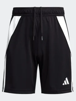 adidas Black/White Tiro 24 Kids Shorts Online