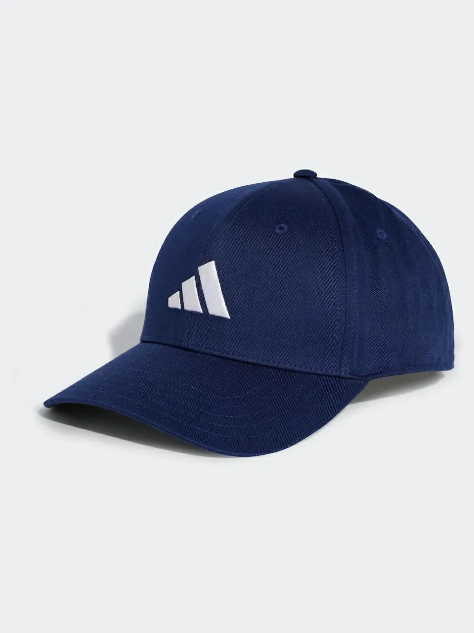 adidas Cotton Baseball Cap Blue New