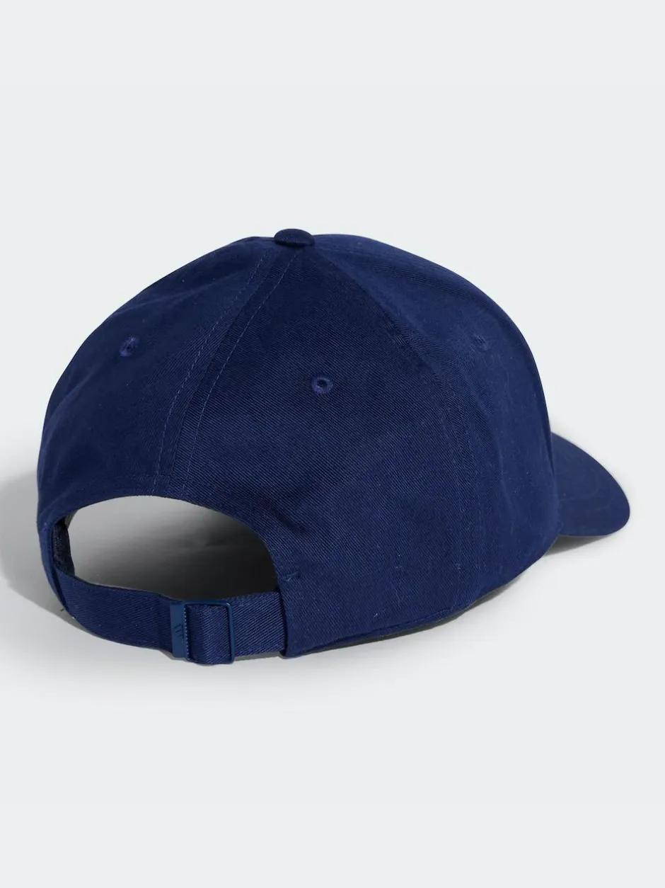 adidas Cotton Baseball Cap Blue New