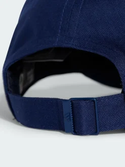 adidas Cotton Baseball Cap Blue New