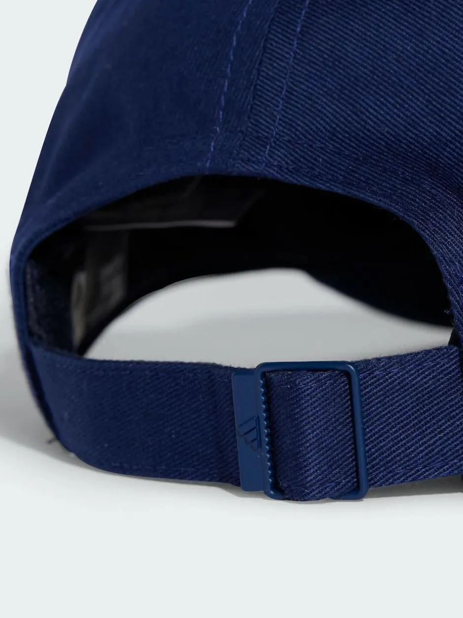adidas Cotton Baseball Cap Blue New