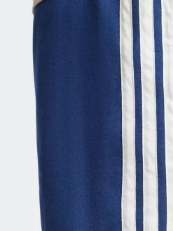 adidas Blue Essential 3-Stripes French Terry Shorts Online