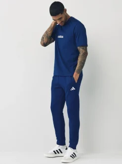 adidas Essentials Feelcozy Fleece Joggers Blue Sale