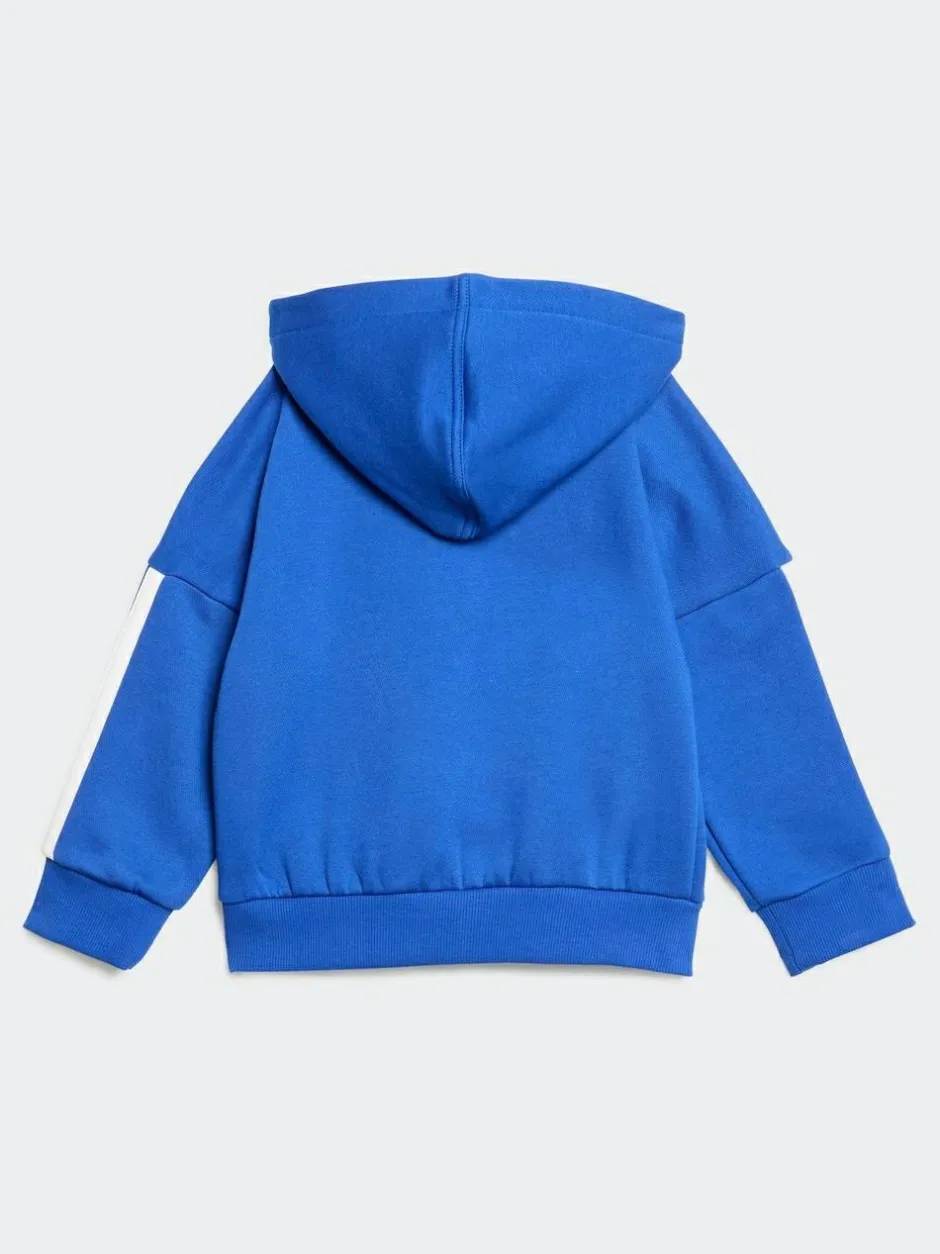 adidas Essentials Infant Tracksuit Blue New