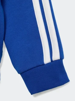 adidas Essentials Infant Tracksuit Blue New