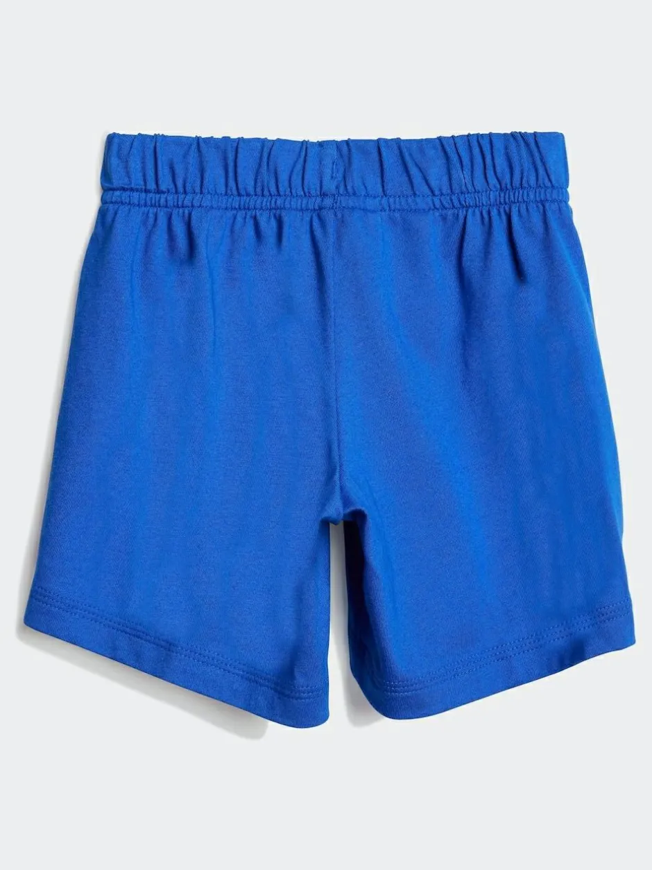 adidas Blue Essentials Infant Kids T-Shirt Set Online