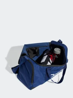 adidas Linear Medium Duffel Bag Blue Sale