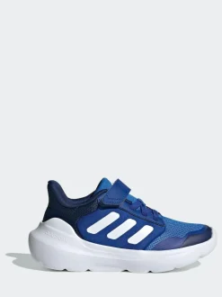 adidas Tensaur Run 2.0 Hook and Loop Kids Trainers Blue Clearance
