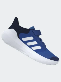 adidas Tensaur Run 2.0 Hook and Loop Kids Trainers Blue Clearance