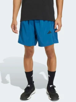 adidas Workout Essentials Base Woven Shorts Blue Sale