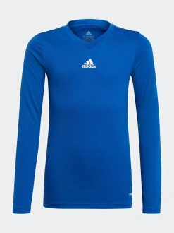adidas Bright Blue Team Base T-Shirt Outlet