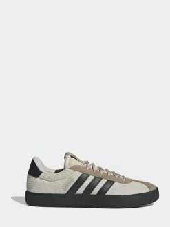 adidas VL Court Trainers Brown Clearance