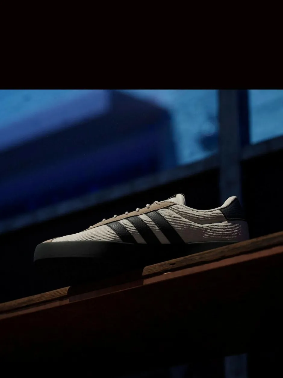 adidas VL Court Trainers Brown Clearance