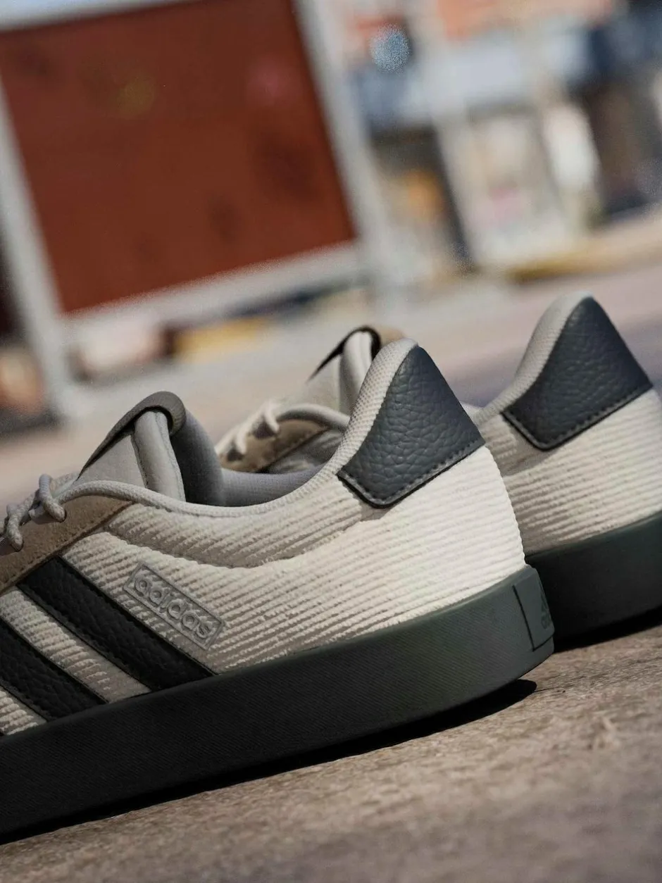 adidas VL Court Trainers Brown Clearance