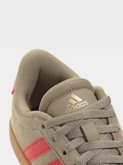 adidas Brown/Red VL Court 3.0 Trainers Discount
