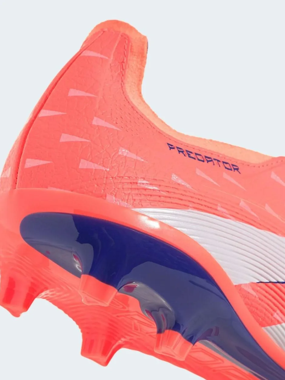 adidas Coral/White Adult Predator League Fold-Over Tongue Firm/Multi Ground Boots Best