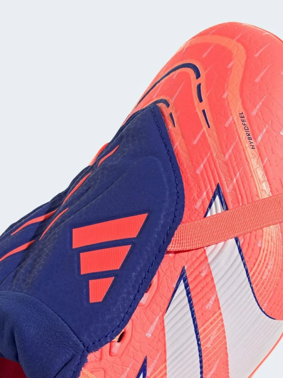 adidas Coral/White Adult Predator League Fold-Over Tongue Firm/Multi Ground Boots Best