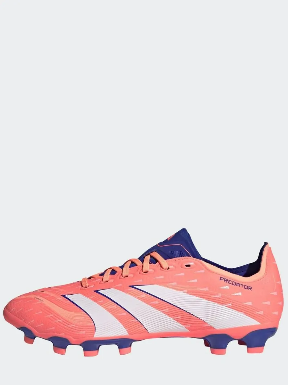 adidas Coral/White Adult Predator League Multi Ground Boots Online