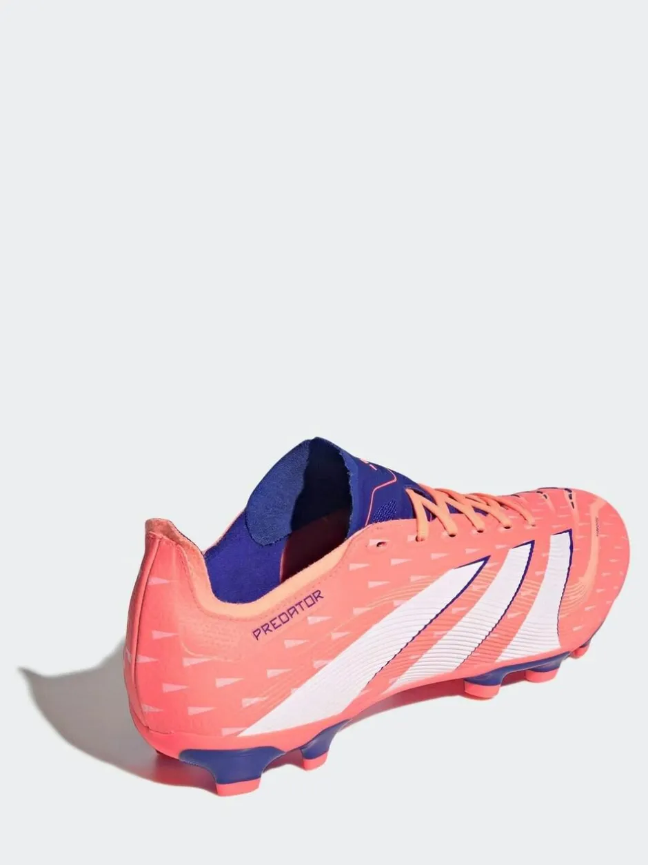 adidas Coral/White Adult Predator League Multi Ground Boots Online