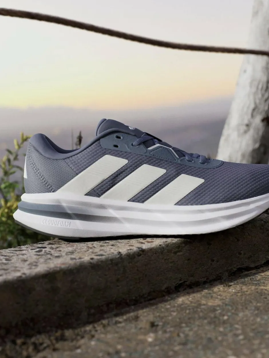 adidas Dark Grey Galaxy 7 Running Trainers New