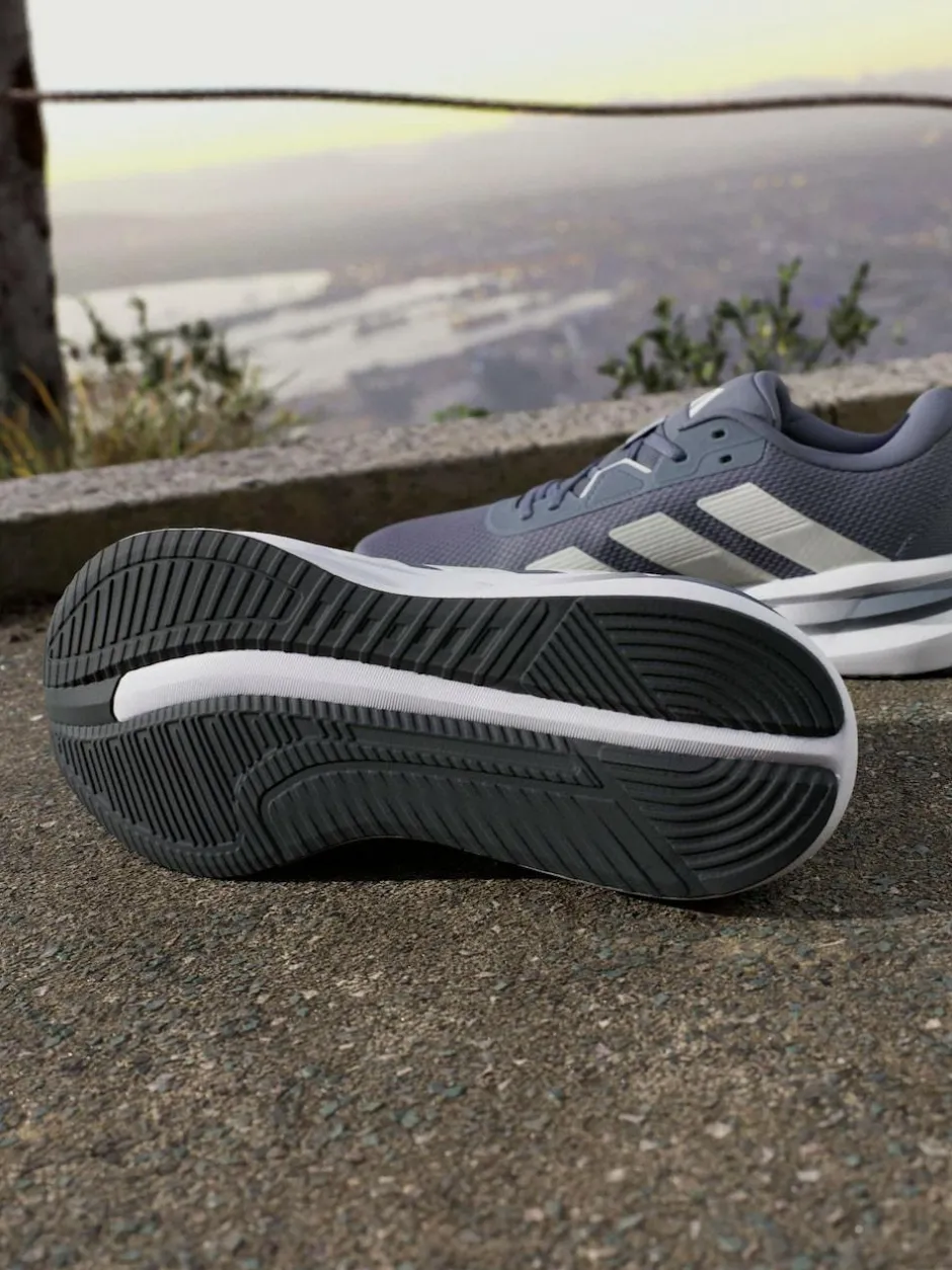 adidas Dark Grey Galaxy 7 Running Trainers New