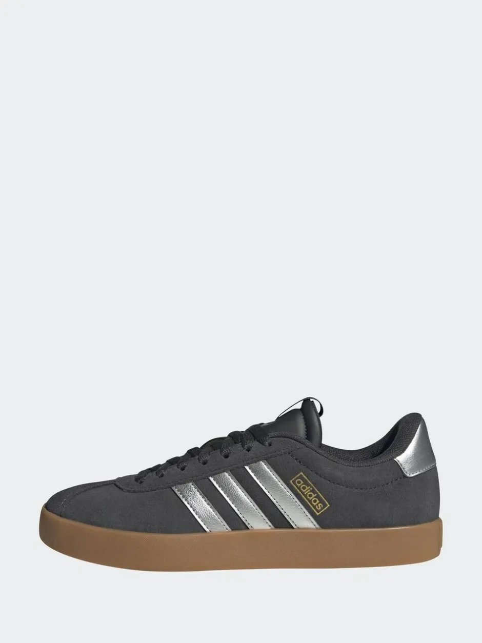 adidas Dark Grey VL Court 3.0 Trainers