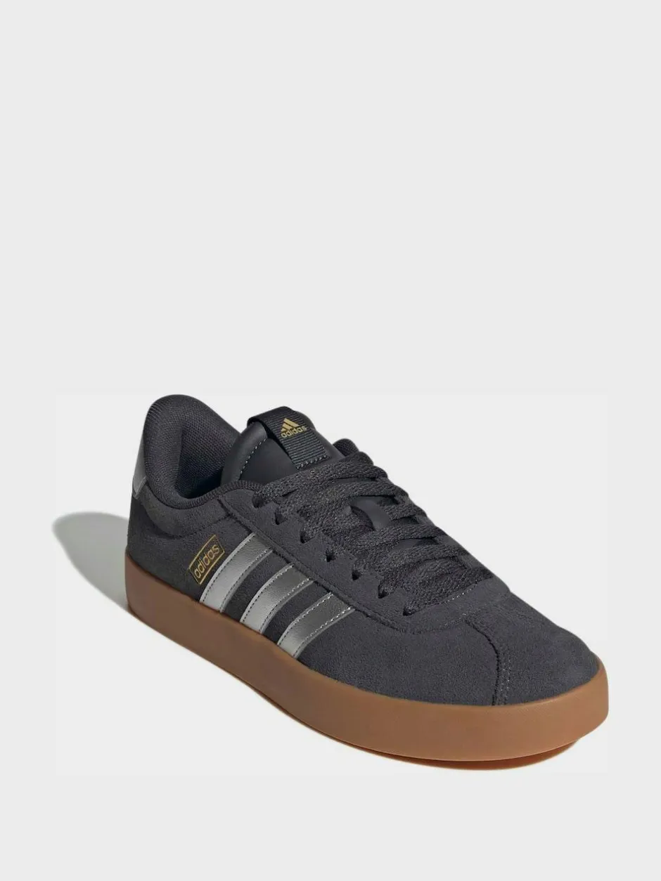 adidas Dark Grey VL Court 3.0 Trainers