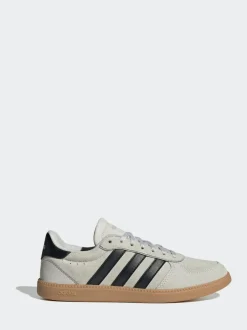 adidas Grey / Black Breaknet Sleek Trainers New