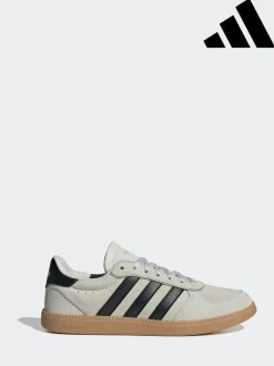 adidas Grey / Black Breaknet Sleek Trainers New