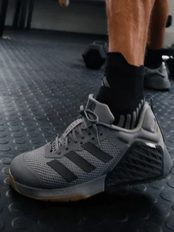 adidas Dropset 3 Trainers Grey New