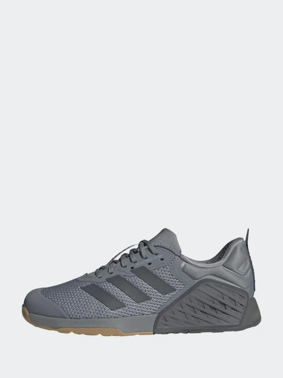 adidas Dropset 3 Trainers Grey New