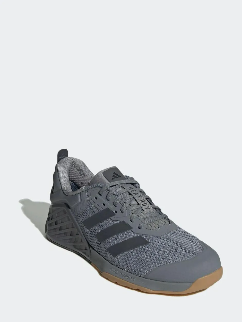 adidas Dropset 3 Trainers Grey New