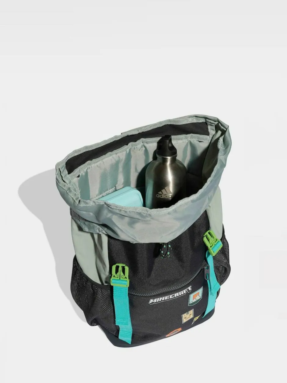 adidas Grey Youth Minecraft Backpack Discount