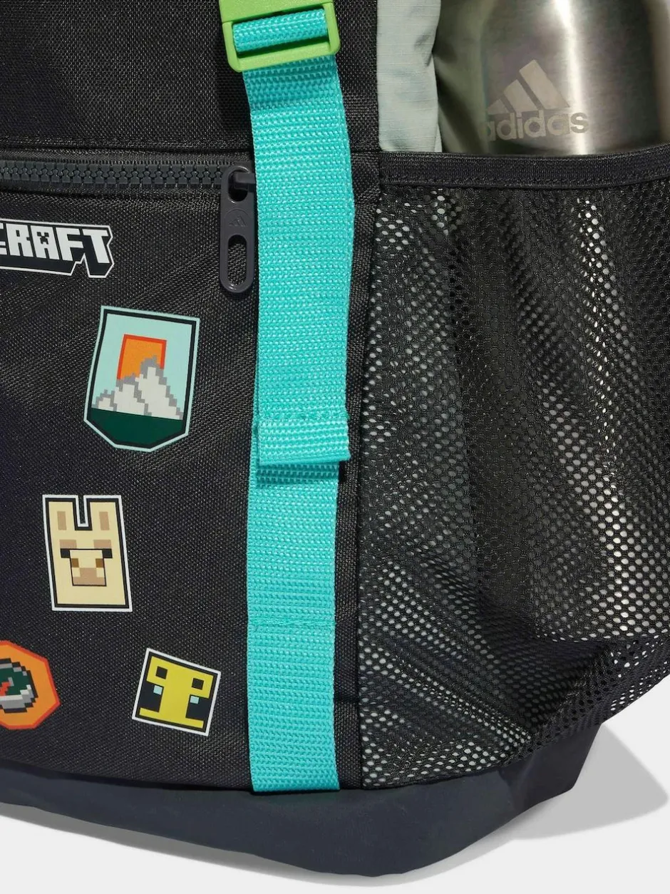 adidas Grey Youth Minecraft Backpack Discount