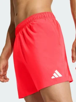 adidas Light Red Swim Shorts Best