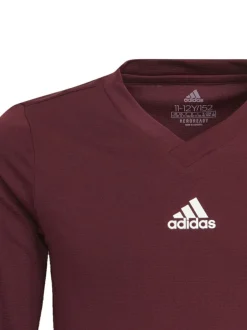 adidas Maroon Red Team Base T-Shirt Sale