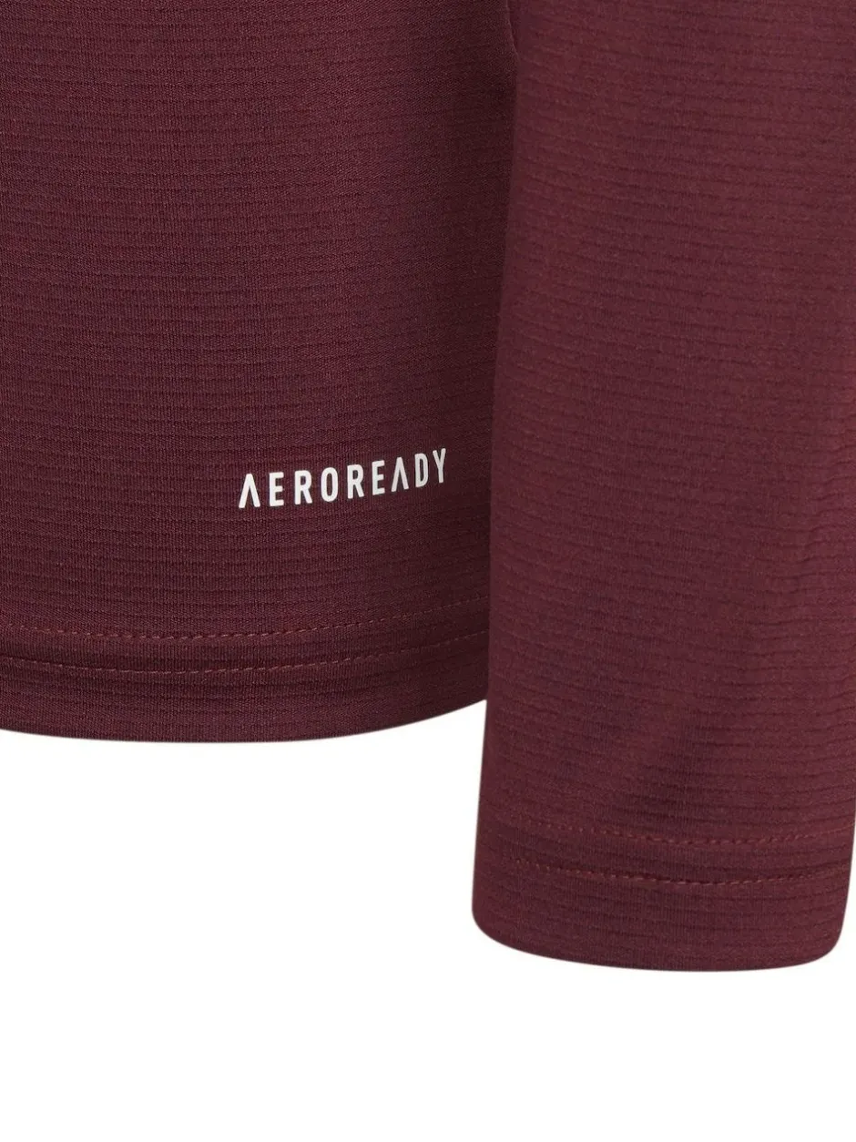 adidas Maroon Red Team Base T-Shirt Sale