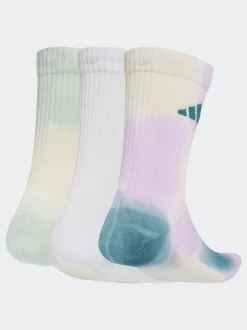 adidas Tie Dye Socks 3 Pack Natural Discount