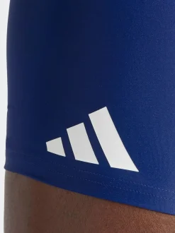 adidas Solid Swim Boxers Navy Blue Discount