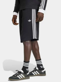 adidas originals 3 Stripes Shorts Black Outlet