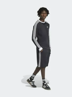 adidas originals 3 Stripes Shorts Black Outlet