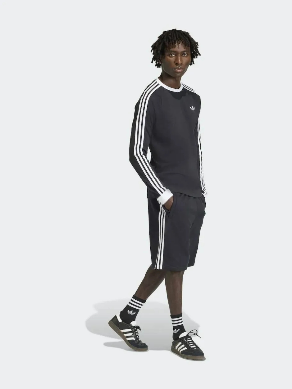 adidas originals 3 Stripes Shorts Black Outlet